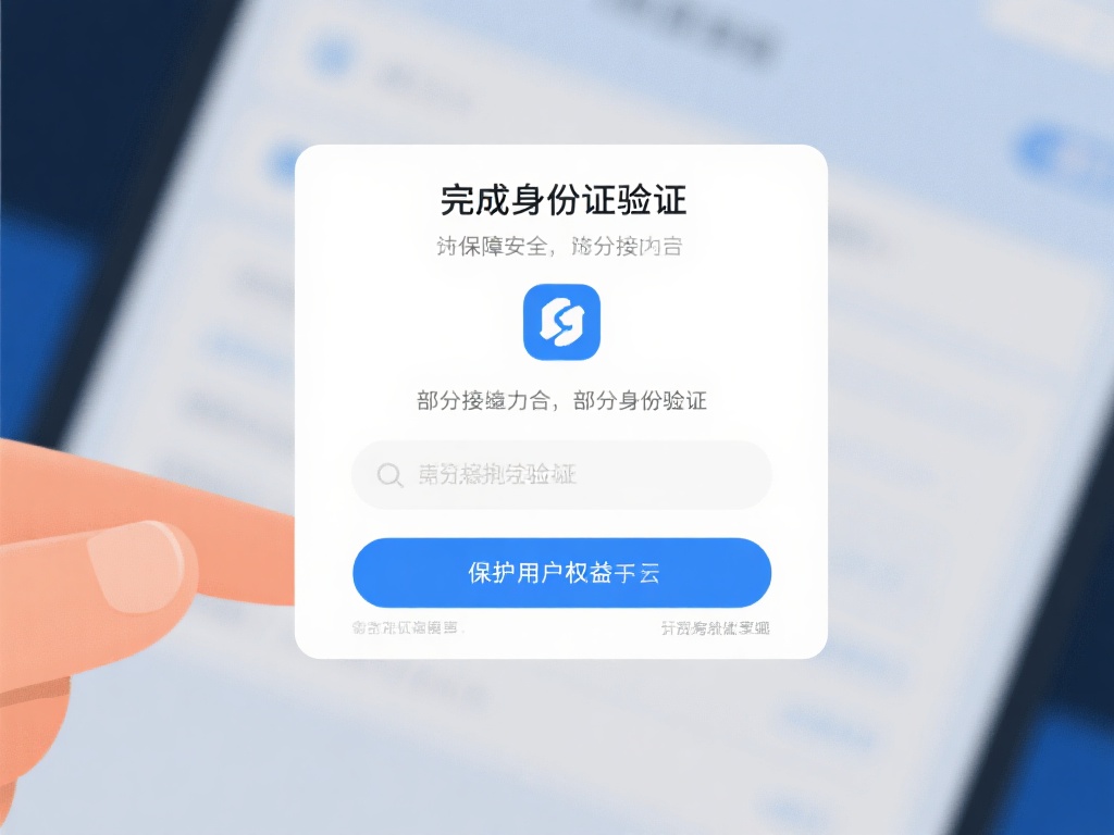 完成身份验证：为保障安全，部分接入可能需要额外的身